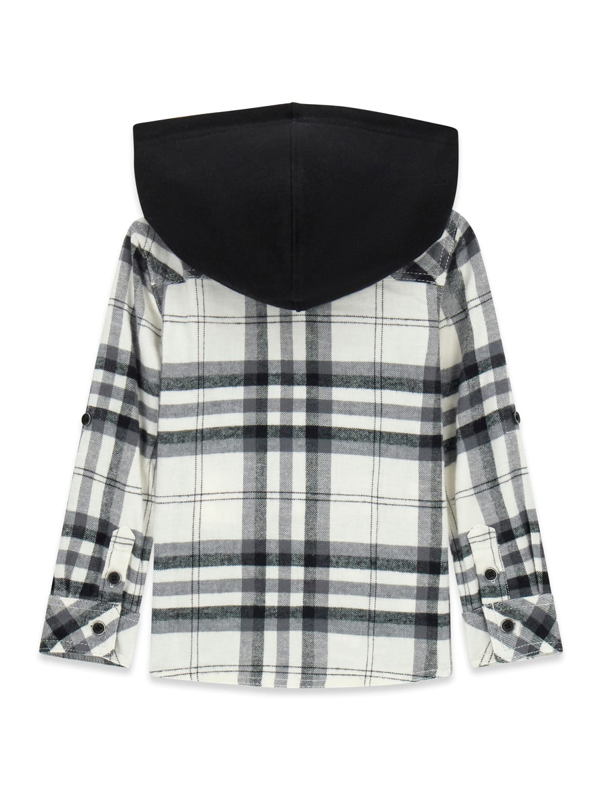Детска риза на каре с качулка  Guess - 2