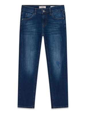 Детски дънки в тъмносин цвят Guess